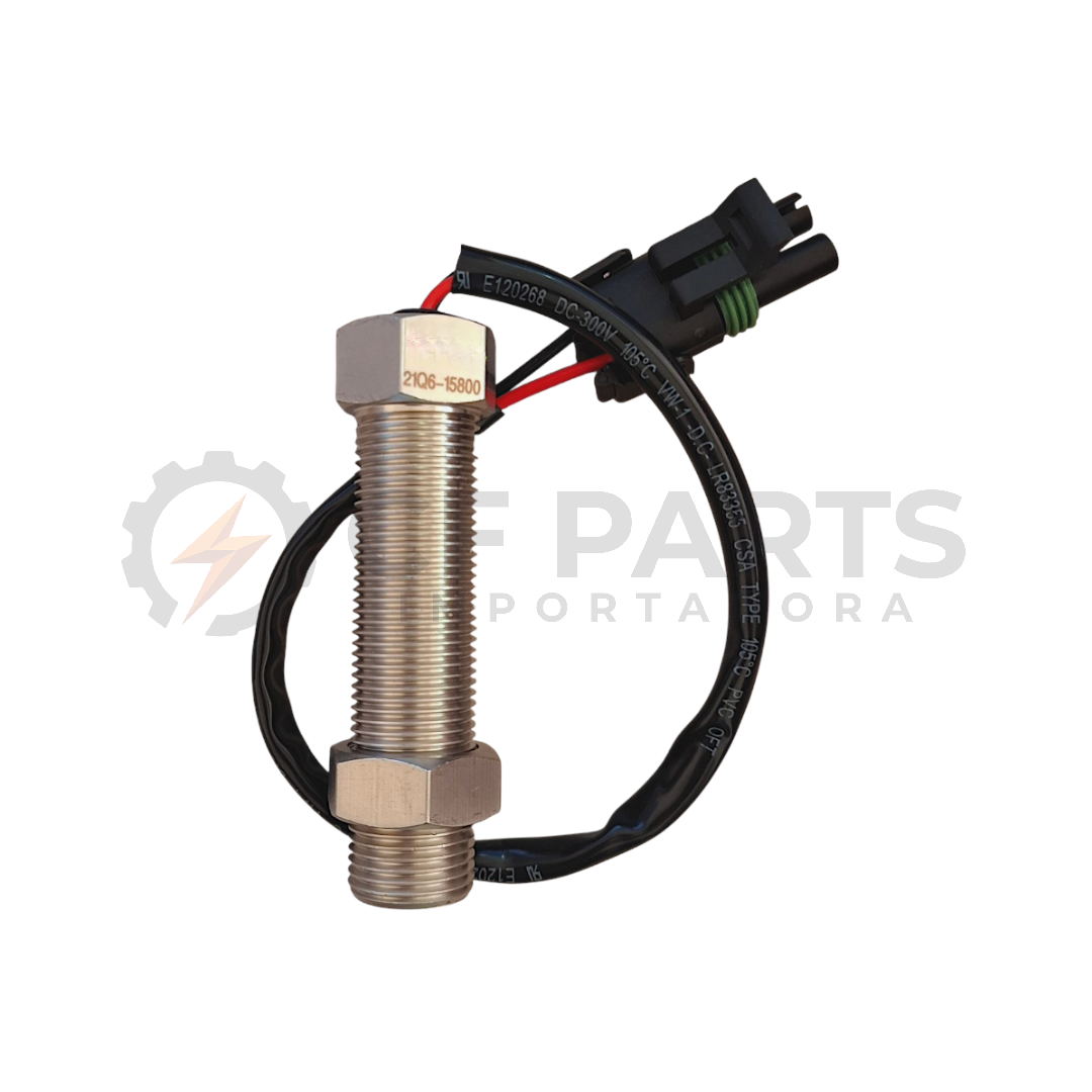 SENSOR DE VELOCIDADE PARA ESCAVADEIRA HYUNDAI R220-7, R225-7, R305-9 COM MOTOR CUMMINS 6BT5.9T (REF. 21Q6-15800)