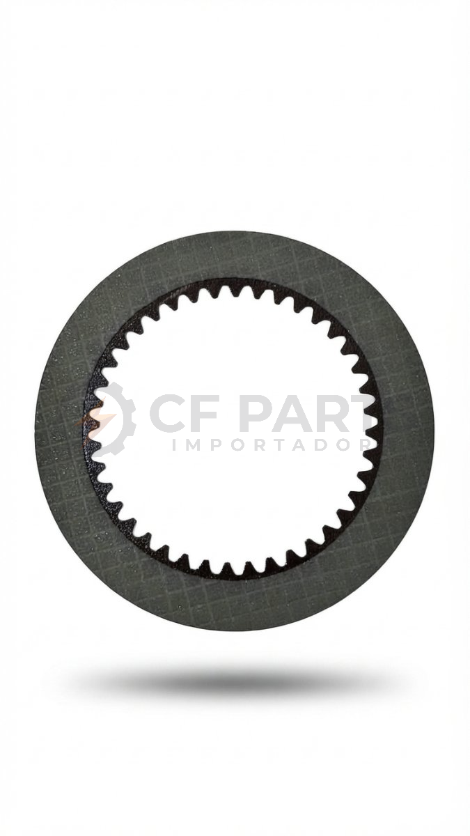 DISCO INTERNO EMBREAGEM TRATOR/ CARREGADEIRA JOHN DEERE 310E/ 315SJ/ 710D (119,7X79X1,6MM; 40 DENTES)