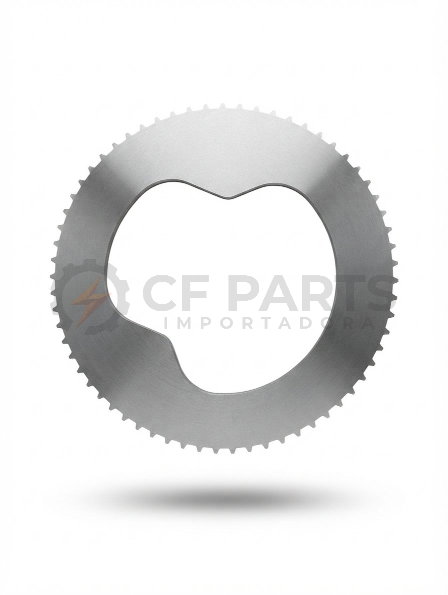 DISCO SEPARADOR FREIO CASE 580L/ 580M/ 586G (230X151X9 MM; 64 DENTES)
