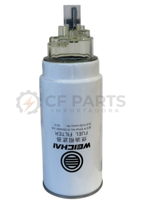 FILTRO COMBUSTIVEL SEPARADOR DAGUA  MOTOR WEICHAI WP6/WP10/WD10  4110003073003 - 612600081335