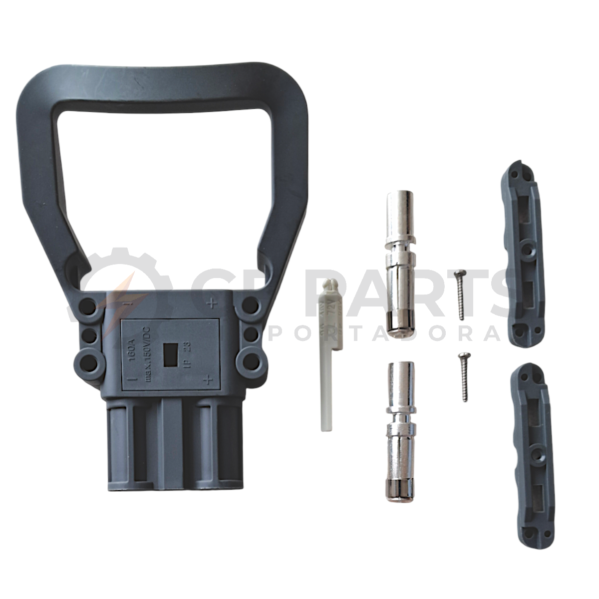 CONECTOR DE BATERIA REMA FÊMEA EBC160-150V PARA EMPILHADEIRAS ELÉTRICAS