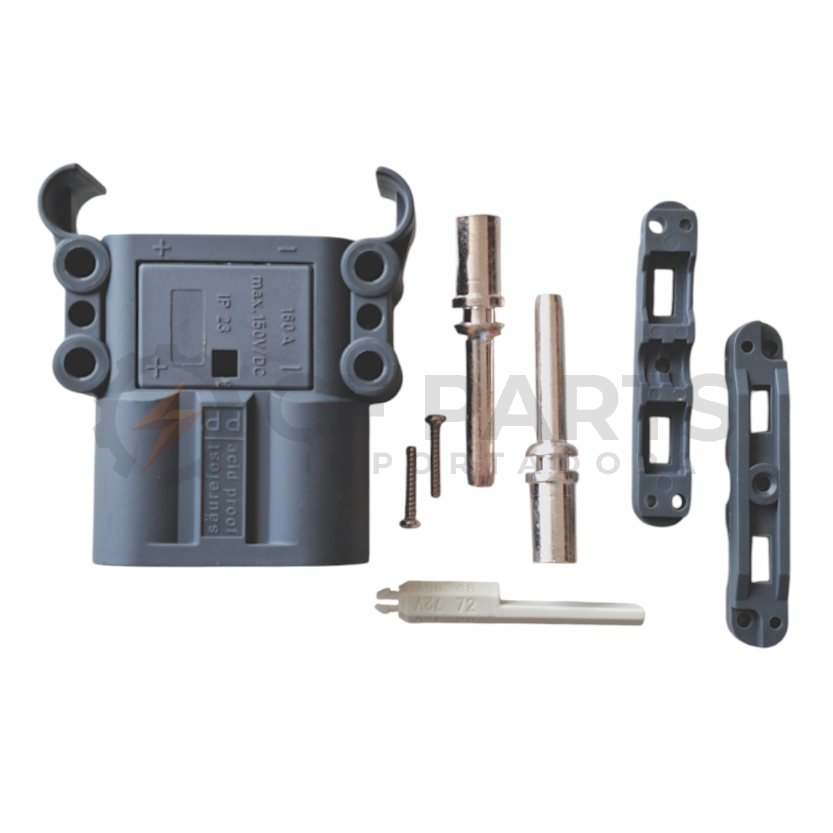 CONECTOR DE BATERIA REMA MACHO EBC160-150V PARA EMPILHADEIRAS ELÉTRICAS