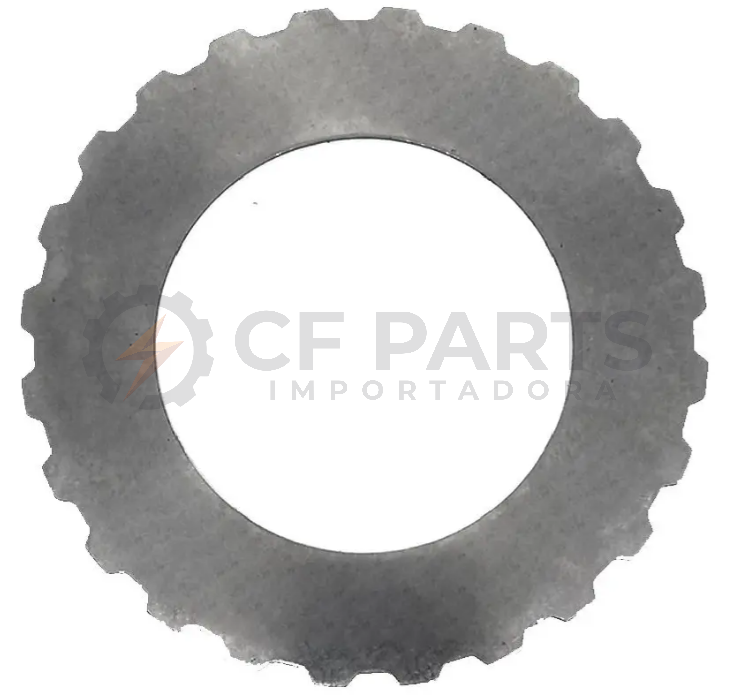 DISCO SEPARADOR DE TRANSMISSÃO MITSUBISHI OKAMURA (132X80X1.6MM, 24 DENTES, REF. 91324-12601)