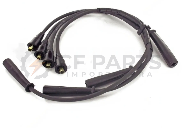JOGO DE CABOS DE VELA (4 CABOS) MOTOR MAZDA 2.0-2.2L IMPCO / BOBINA SECA (ELETRÔNICO)