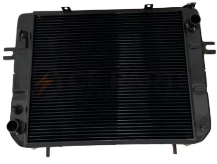 RADIADOR DE ÁGUA ALUMÍNIO PARA MOTORES NISSAN K21/K25 EM EMPILHADEIRAS STILL CLX/MAXIMAL/HUAHE/GOODSENSE (2.0-3.5T)