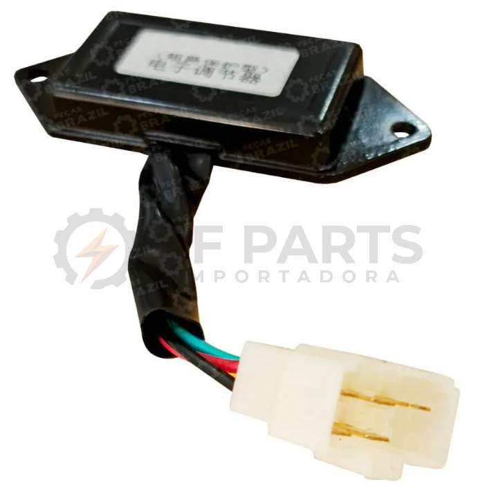 REGULADOR DE VOLTAGEM ALTERNADOR 12V JFT147C-14V PARA MOTOR XINCHAI (2.0-4.0T)